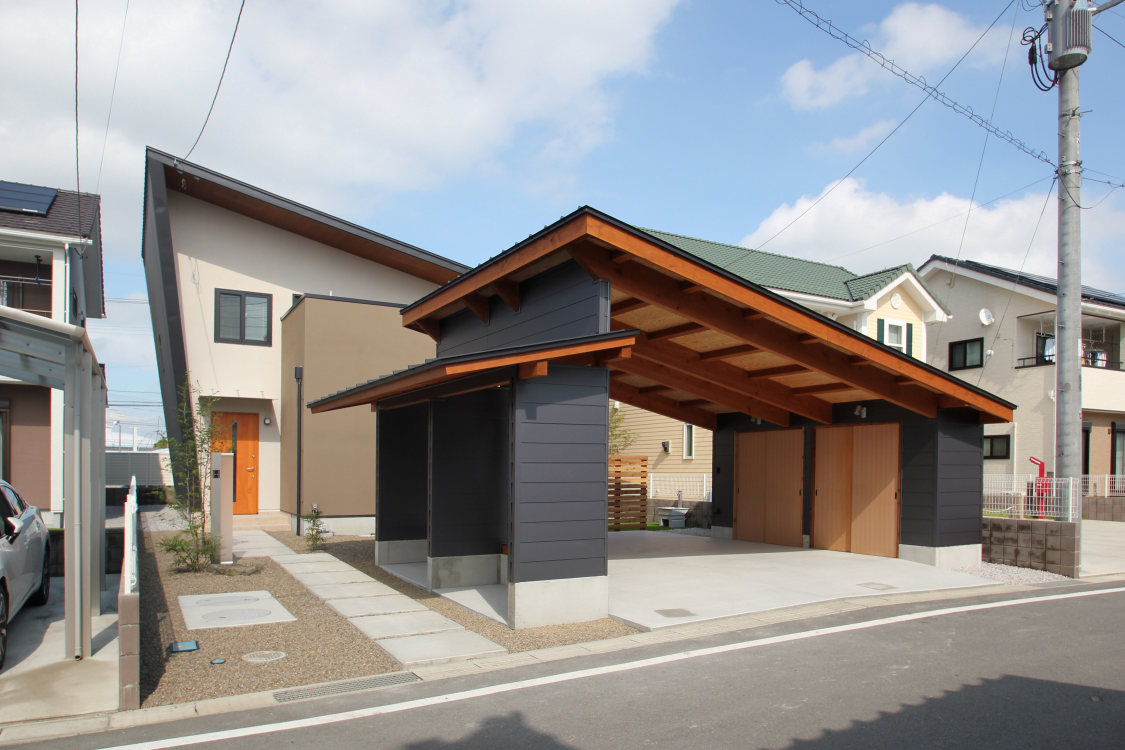 立石モデルハウス外観